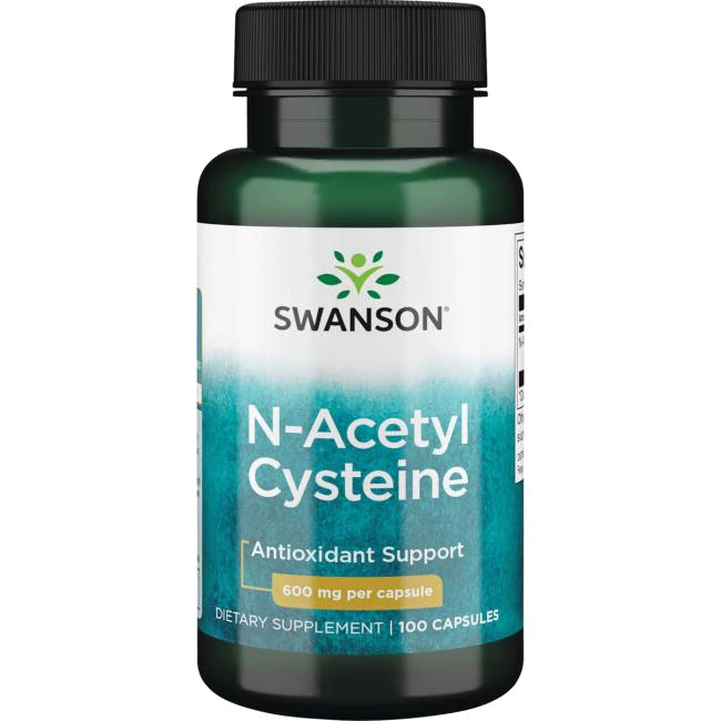 Swanson Premium NAC N-Acetyl Cysteine 600 mg / 100 Caps