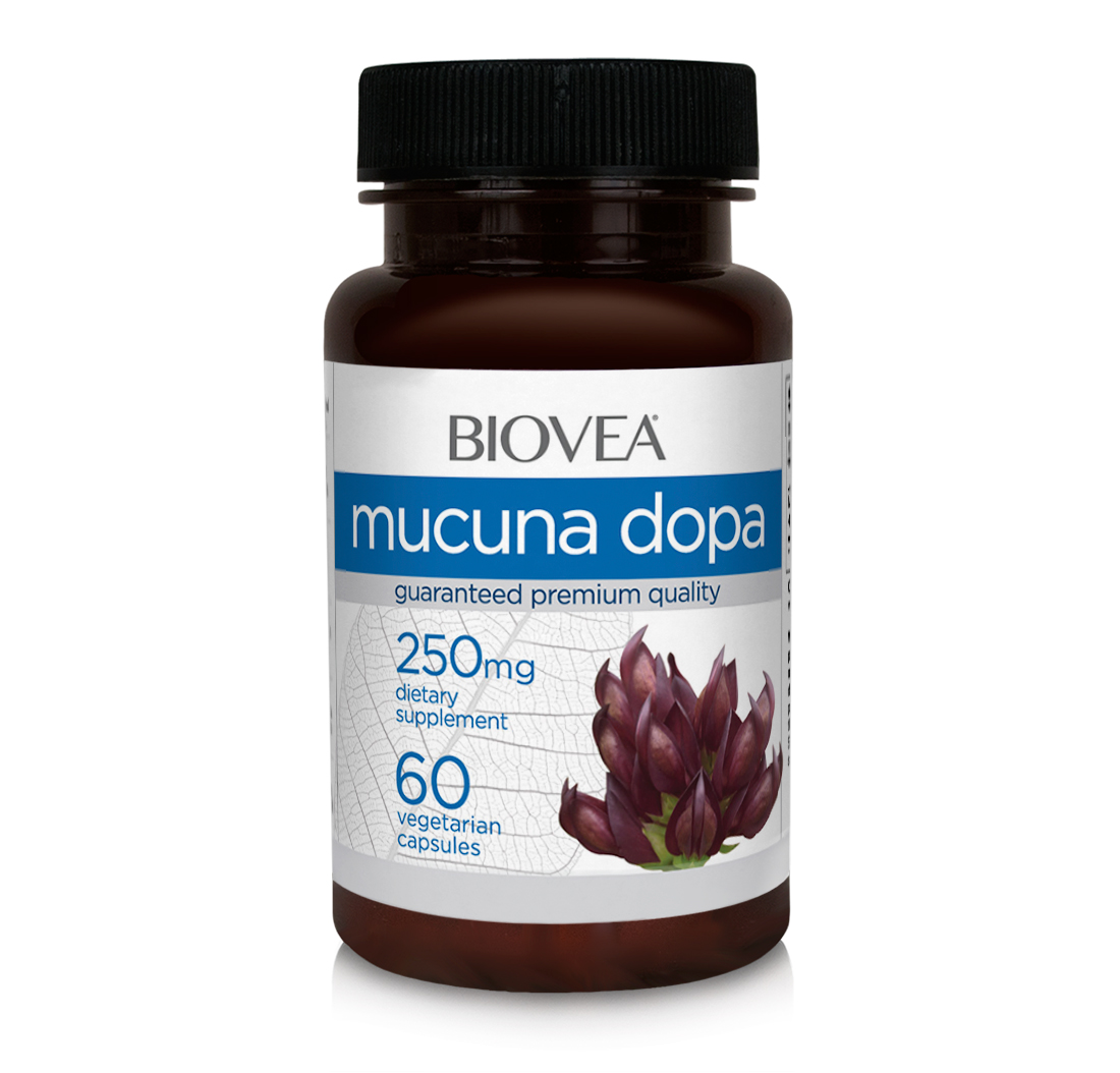 BIOVEA  MUCUNA DOPA 250 mg / 60 Vegetarian Capsules