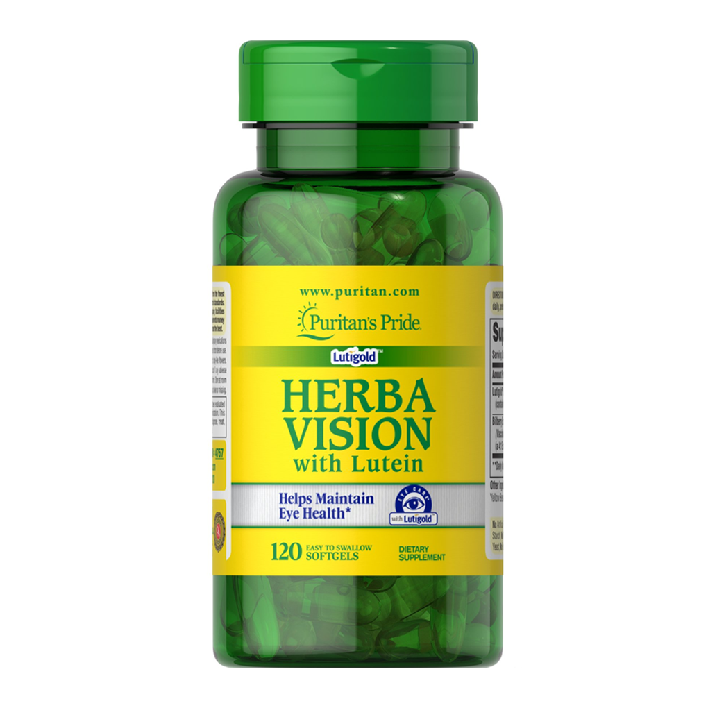 Puritan's Pride Herbavision with Lutein and Bilberry / 120 Softgels