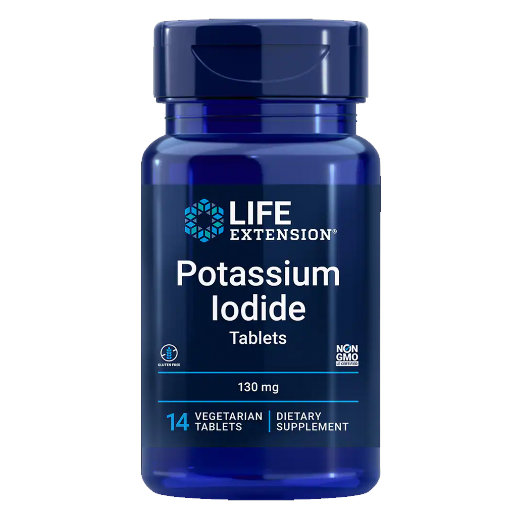 Life Extension  Potassium Iodide 130 mg / 14 Tablets