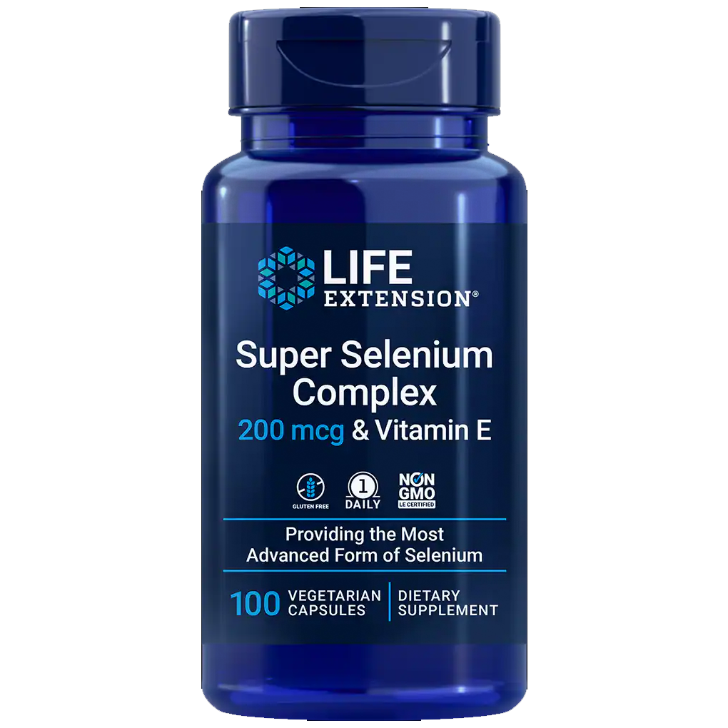Life Extension  Super Selenium Complex 200 mcg / 100 Vegetarian Capsules