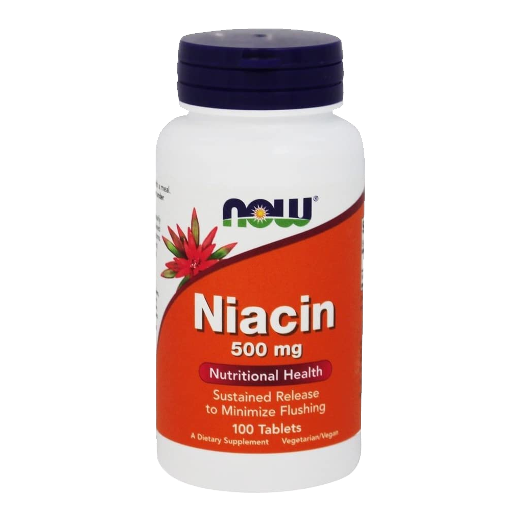 Now foods Niacin - 500 mg /100 Tabs