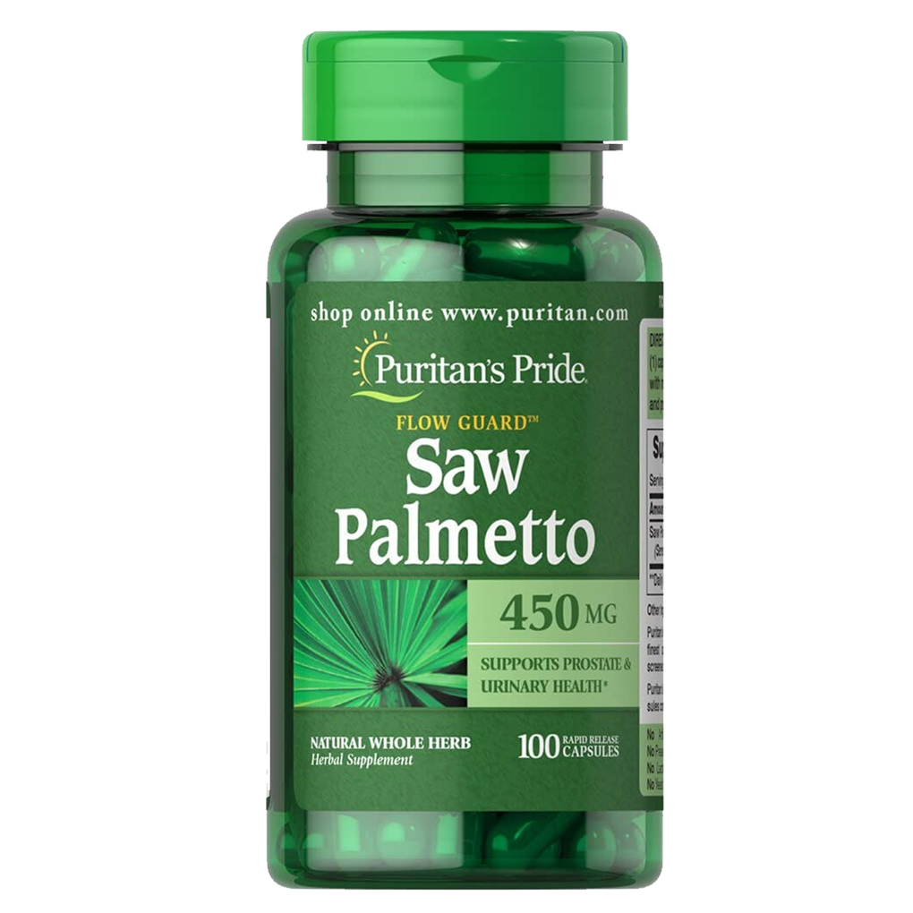 Puritan's pride Saw Palmetto 450 mg / 100 Capsules