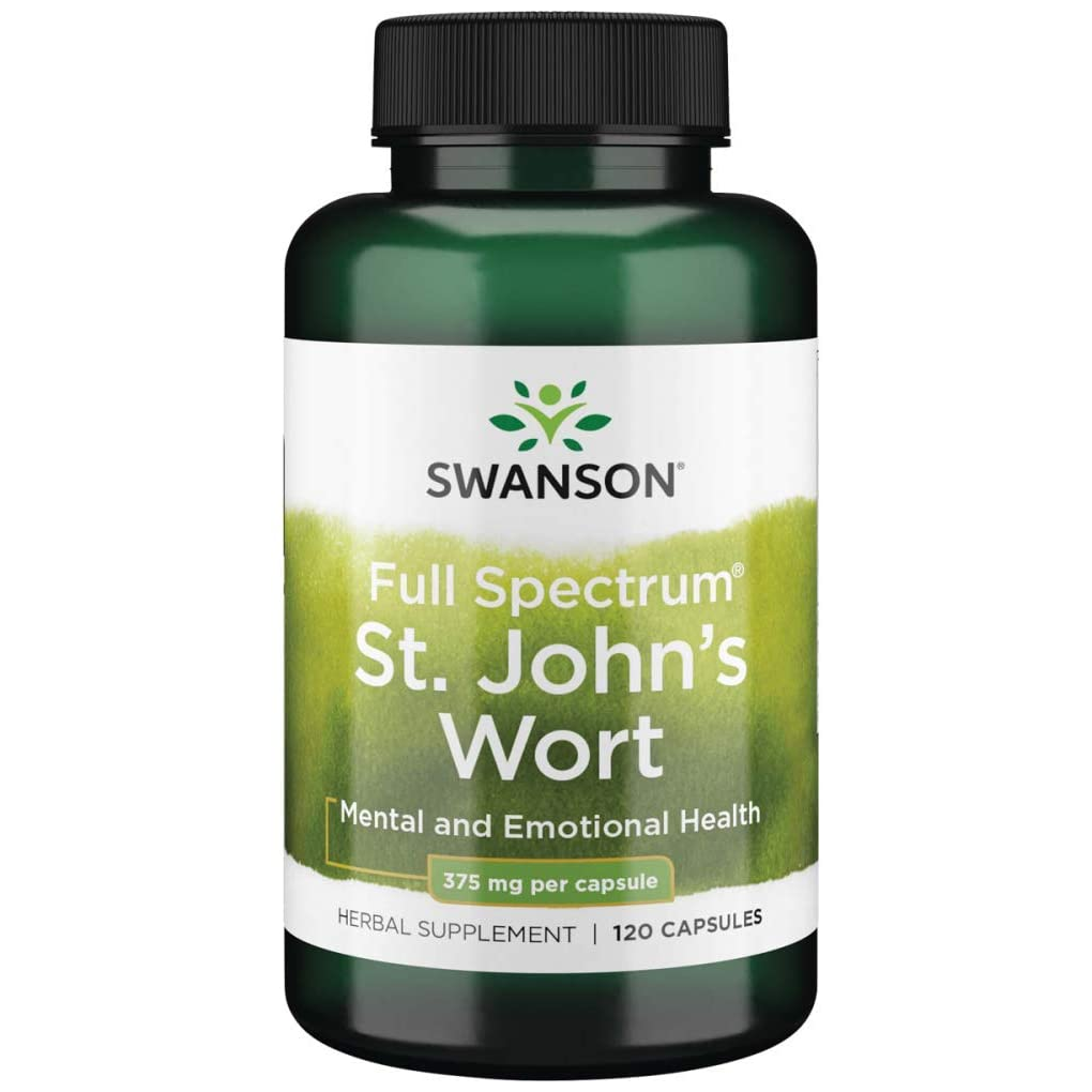 Swanson Premium Full Spectrum St. John's Wort 375 mg / 120 Caps