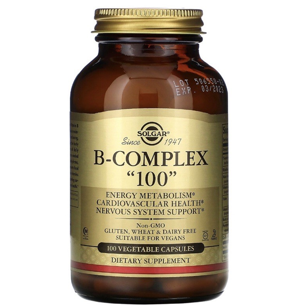Solgar  B-Complex "100" /100 Veg Caps