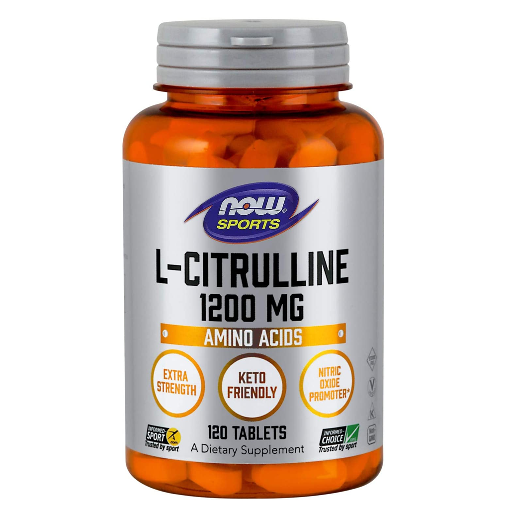 NOW Foods- L-Citrulline 1200 mg / 120 Tablets