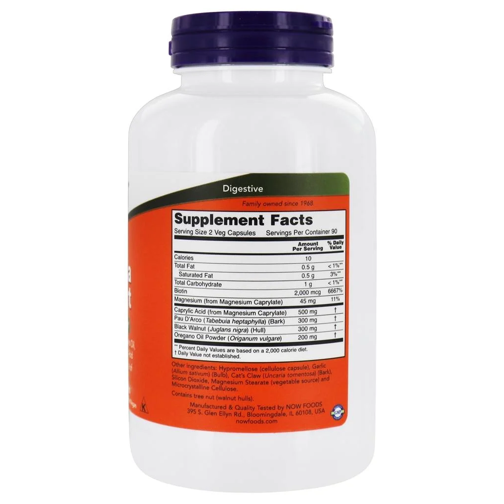 Now Foods Candida Support / 180 Vegetable Capsules