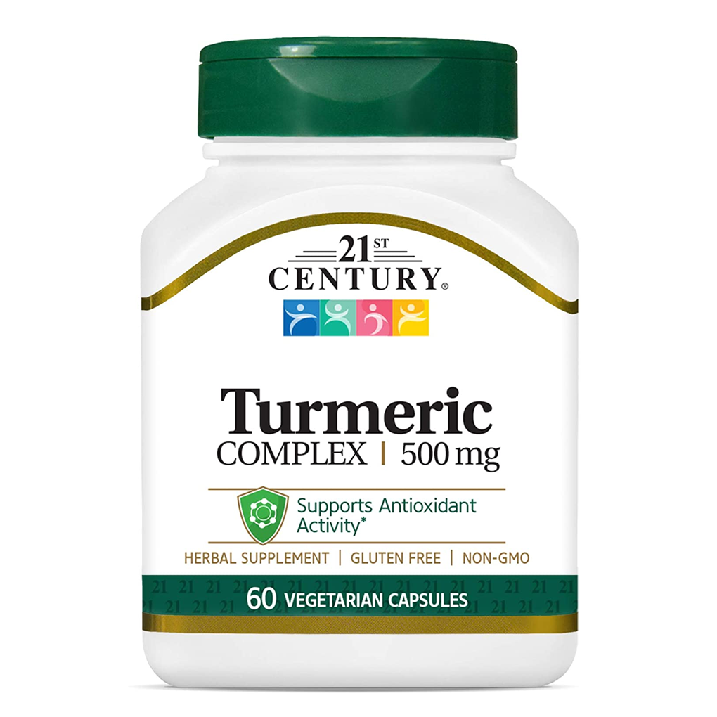 21st Century Turmeric Complex 500 mg / 60 Vegetarian Capsules