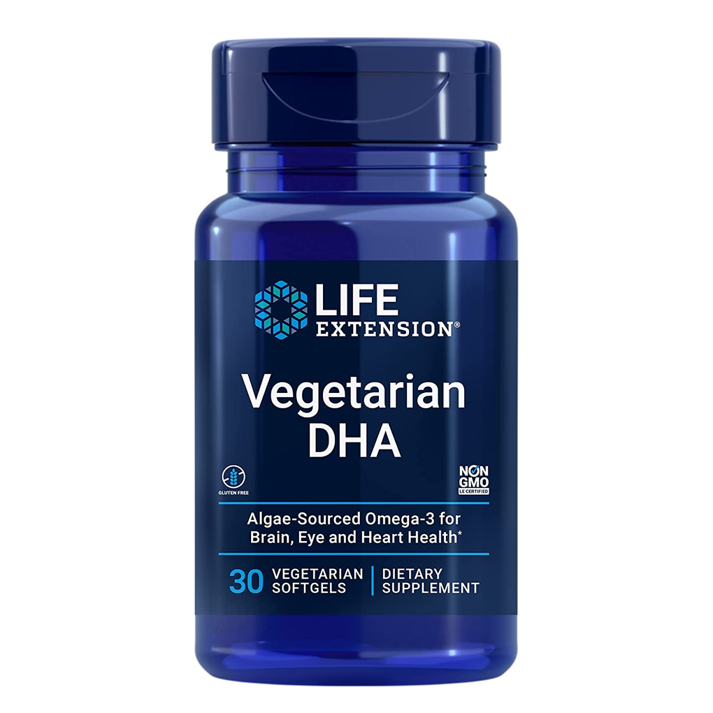 LIFE  EXTENSION  Vegetarian DHA / 30 Vegetarian Softgels
