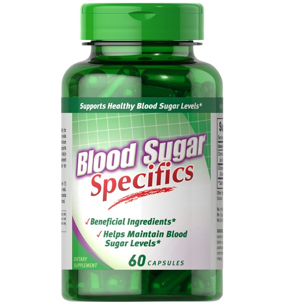 Nature Smart Blood Sugar Specifics with Cinnamon & Chromium / 60 Capsules