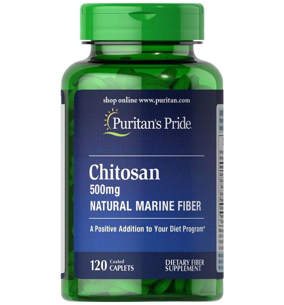 Puritan's Pride Chitosan 500 mg / 120 Caplets