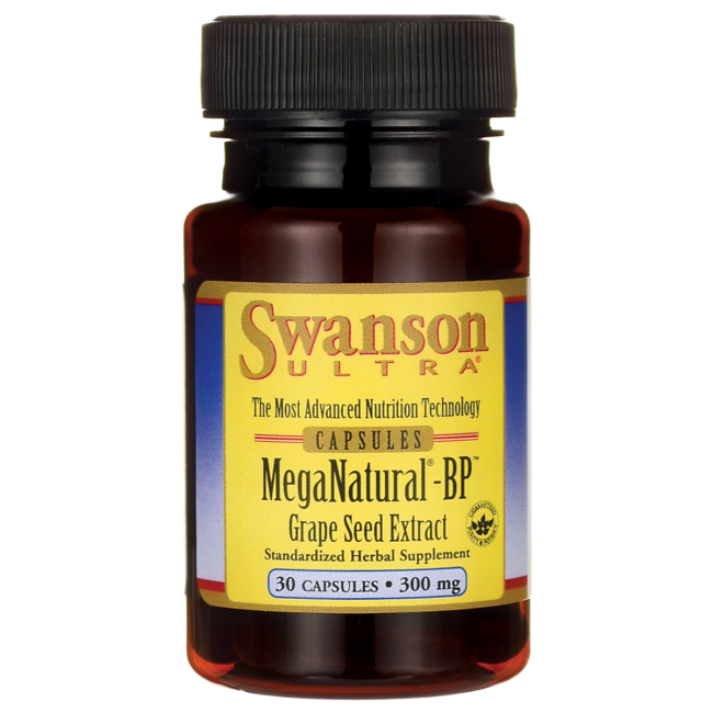 Swanson Ultra MegaNatural-BP Grape Seed Extract 300 mg / 30 Caps