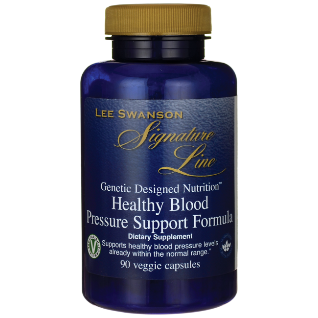 Lee Swanson Signature Line Healthy Blood Pressure Support Formula / 90 Veg Caps
