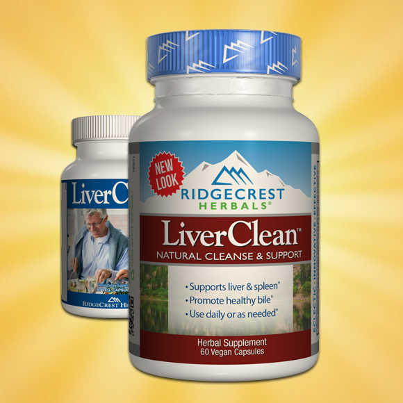 Ridgecrest Herbals Liverclean™ / 60 Capsules