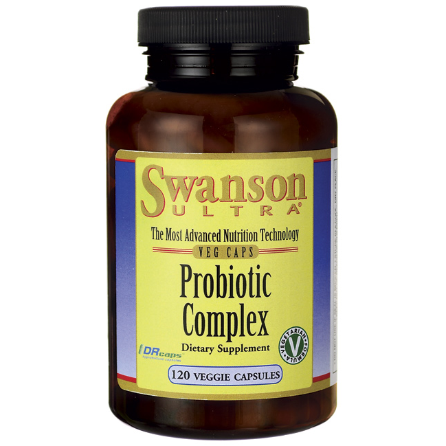 Swanson Ultra Probiotic Complex / 120 Veg Drcaps