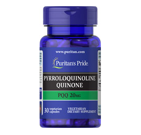 Puritan's Pride Pyrroloquinoline Quinone (PQQ)  20 mg / 30 Capsules