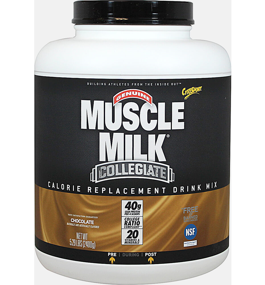 Cytosport Muscle Milk® Collegiate Chocolate 5.29 lbs Powder