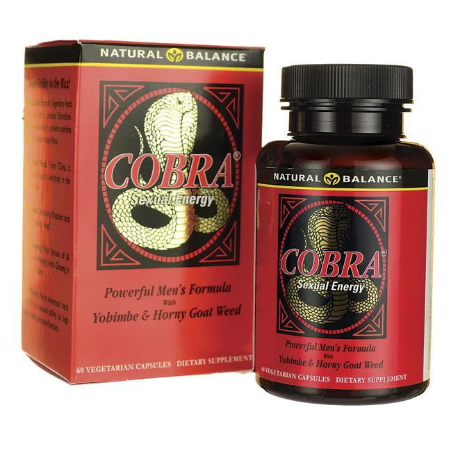 Natural Balance Cobra Sexual Energy / 60 Veg Caps