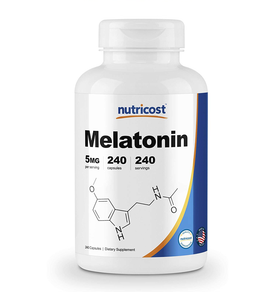 Nutricost Melatonin 5mg / 240 Capsules Nutricost Melatonin 5mg / 240 Capsules