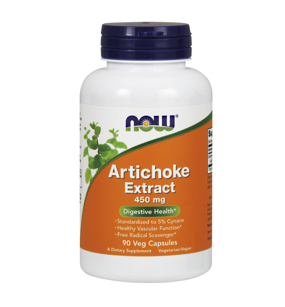 NOW® Foods Artichoke Standardized Extract 450 mg / 90 Vegi Caps