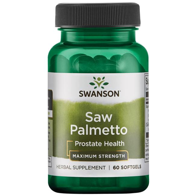 Swanson Superior Herbs Saw Palmetto 320 mg / 60 Sgels