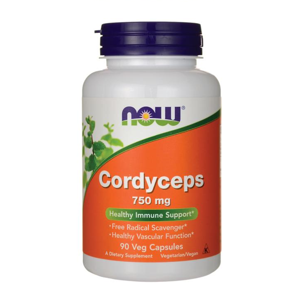 NOW Foods Cordyceps sinensis 750 mg / 90 Veggie Caps
