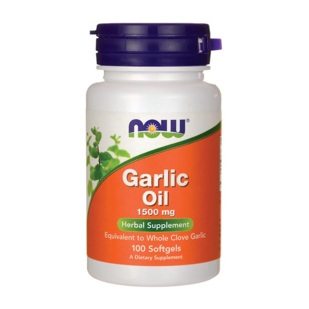 NOW Foods Garlic Oil 1,500 mg / 100 Softgels
