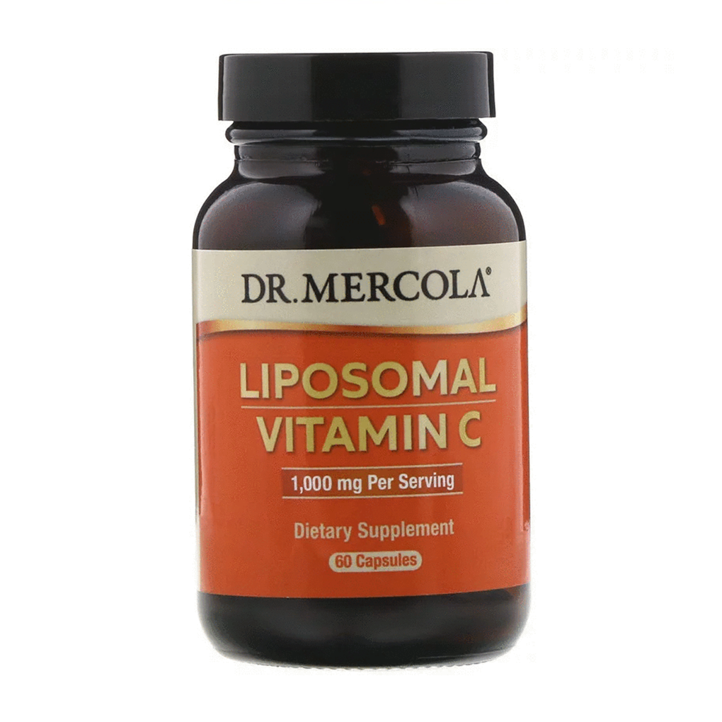 Dr. Mercola  Liposomal Vitamin C  1000 mg / 60 Capsules