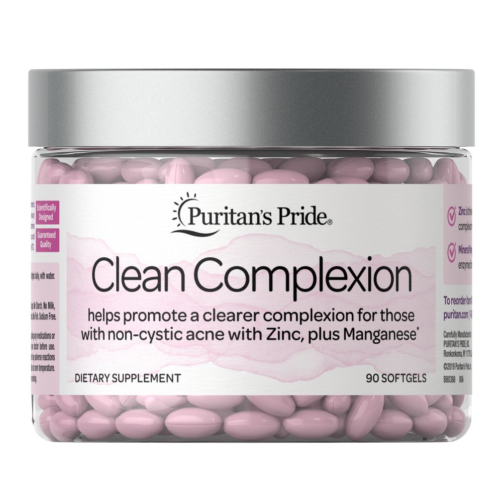 Puritan's Pride Clean Complexion / 90 Softgels