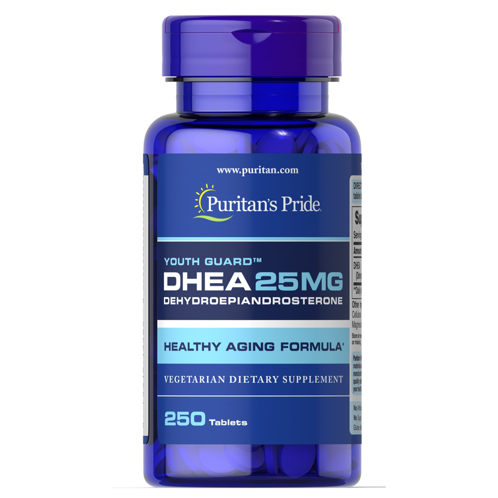 Puritan s Pride DHEA 25 mg / 250 Tablets