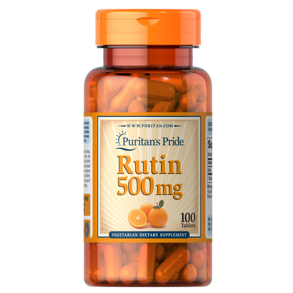 Puritan's Pride Rutin 500 mg. / 100 Tablets