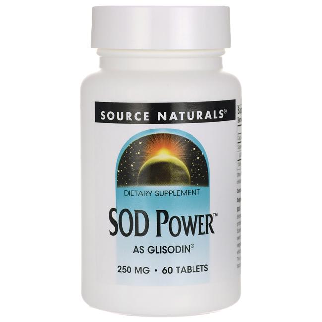 Source Naturals SOD Power 250 mg /60 Tablets