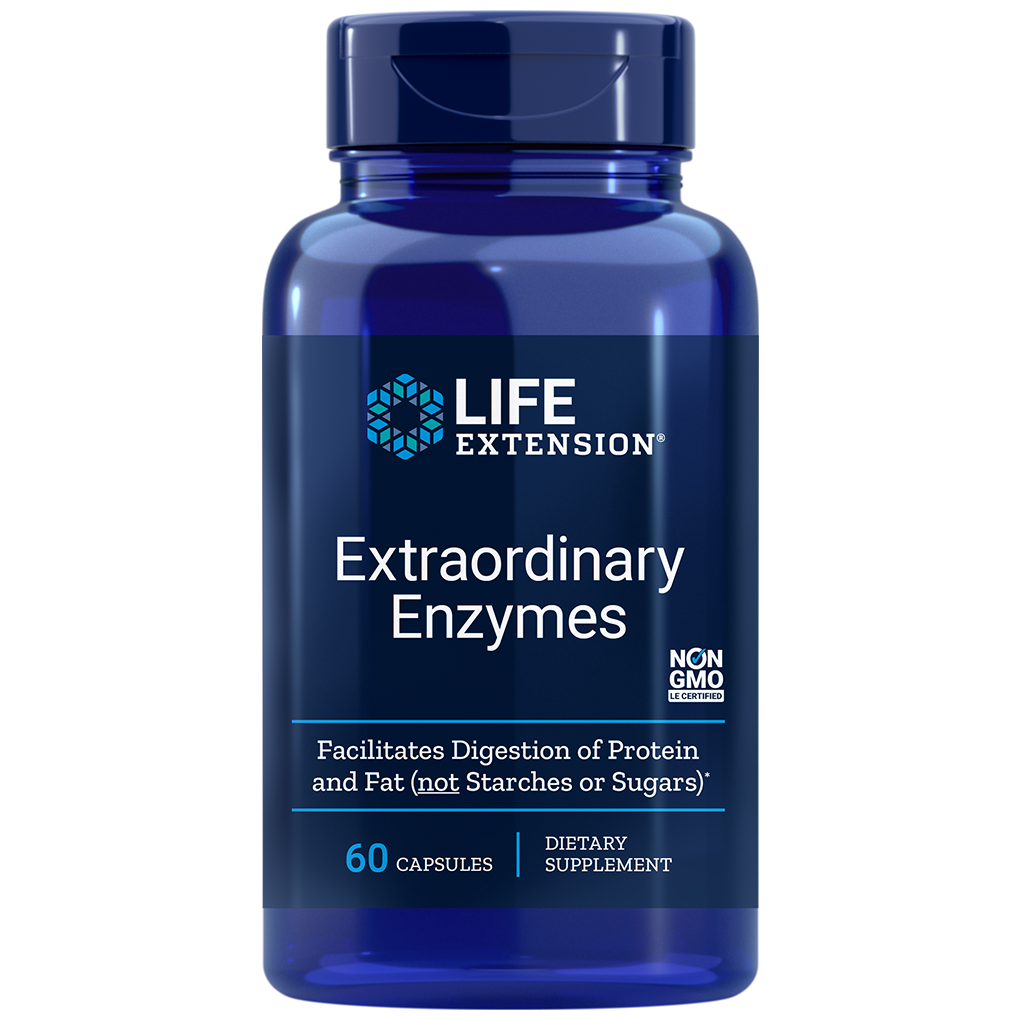 Life Extension Extraordinary Enzymes /60 Caps