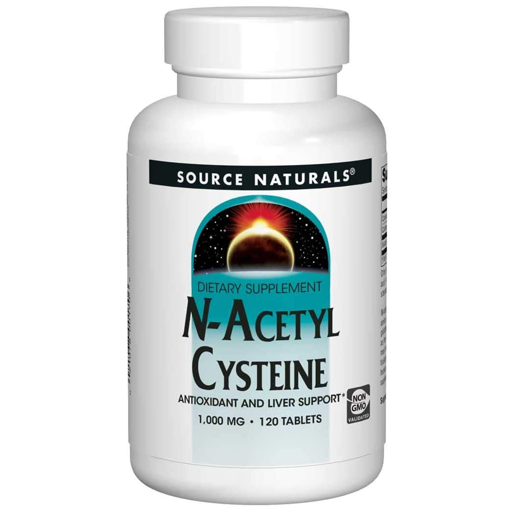 Source Naturals   N-Acetyl Cysteine (NAC) 1,000 mg /120 Tablets