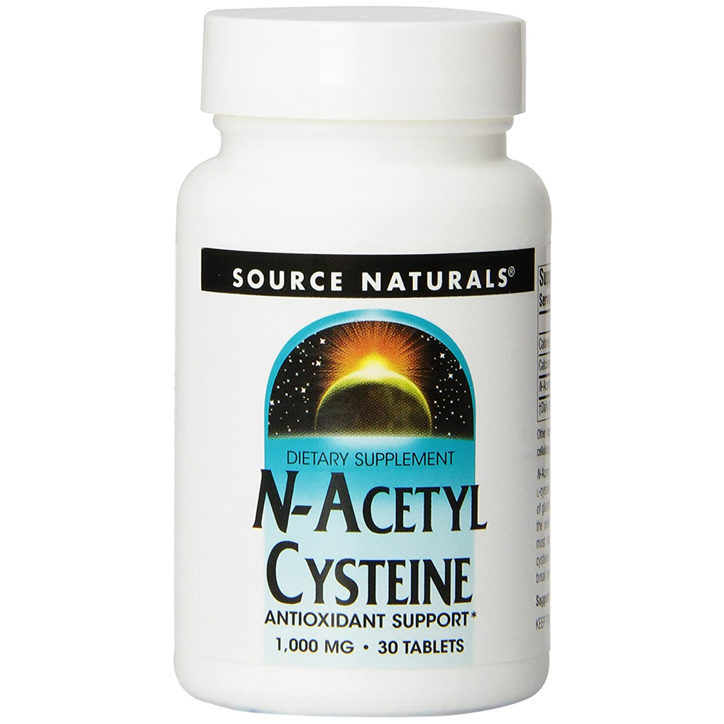 Source Naturals N-Acetyl Cysteine (NAC) 1,000 mg / 30 Tablets