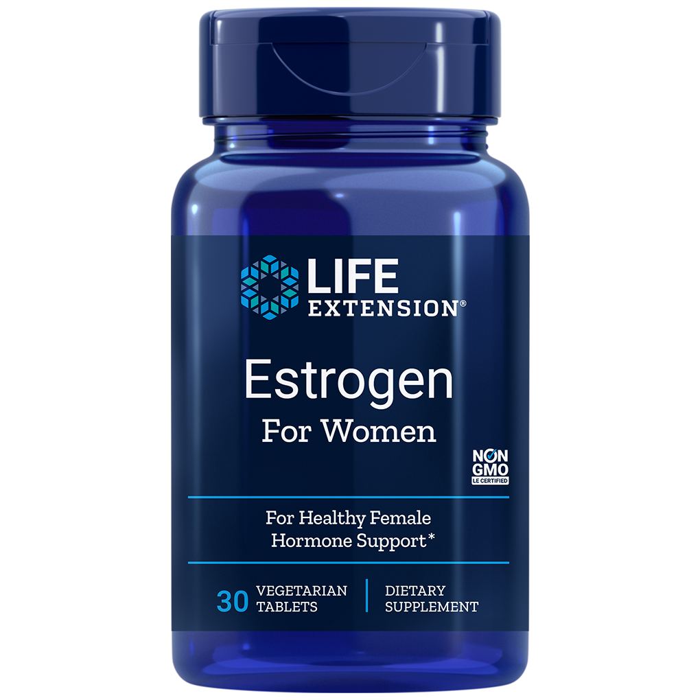 Life Extension  Estrogen for Women / 30 Veg Tabs