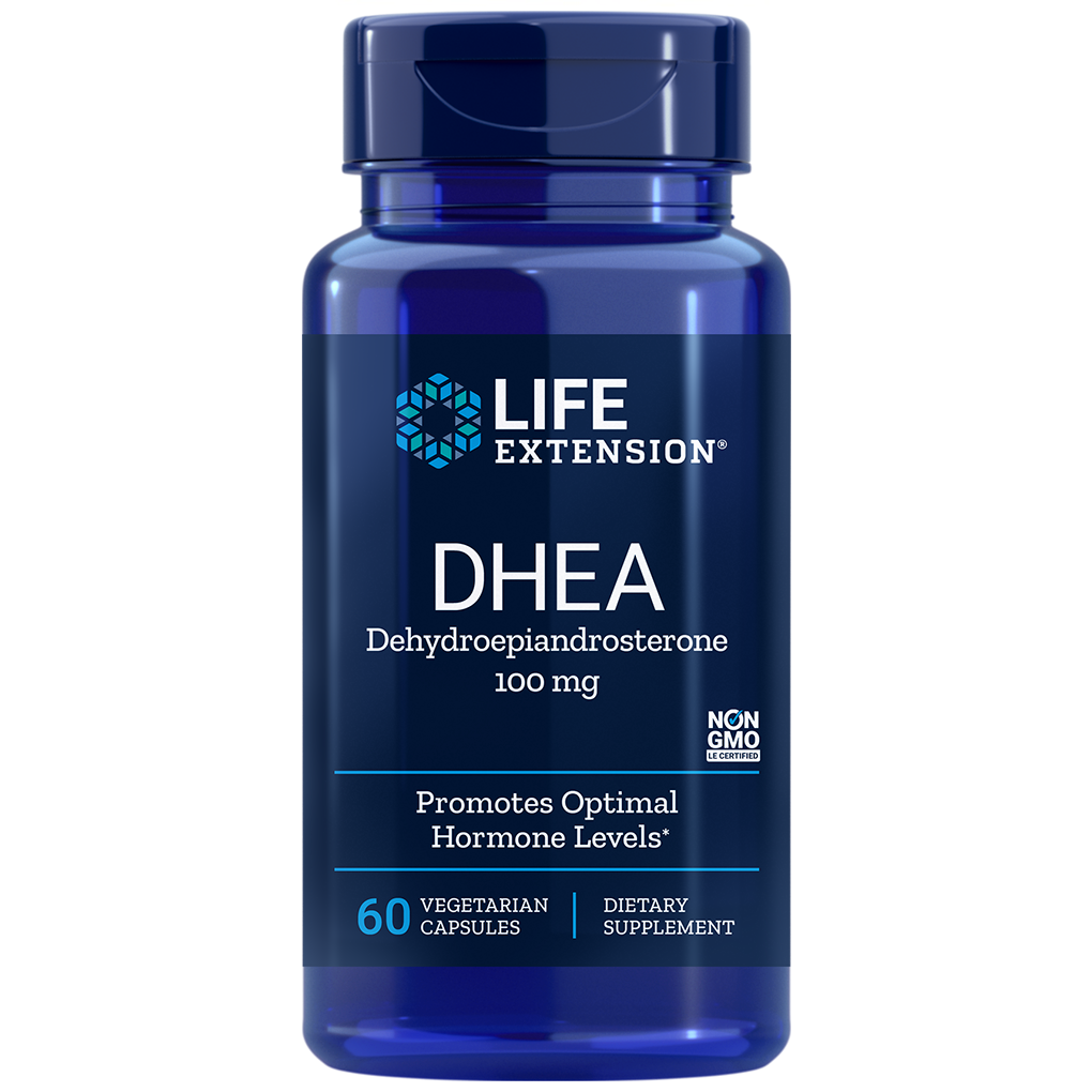 Life Extension DHEA 100 mg. / 60 Veg Caps