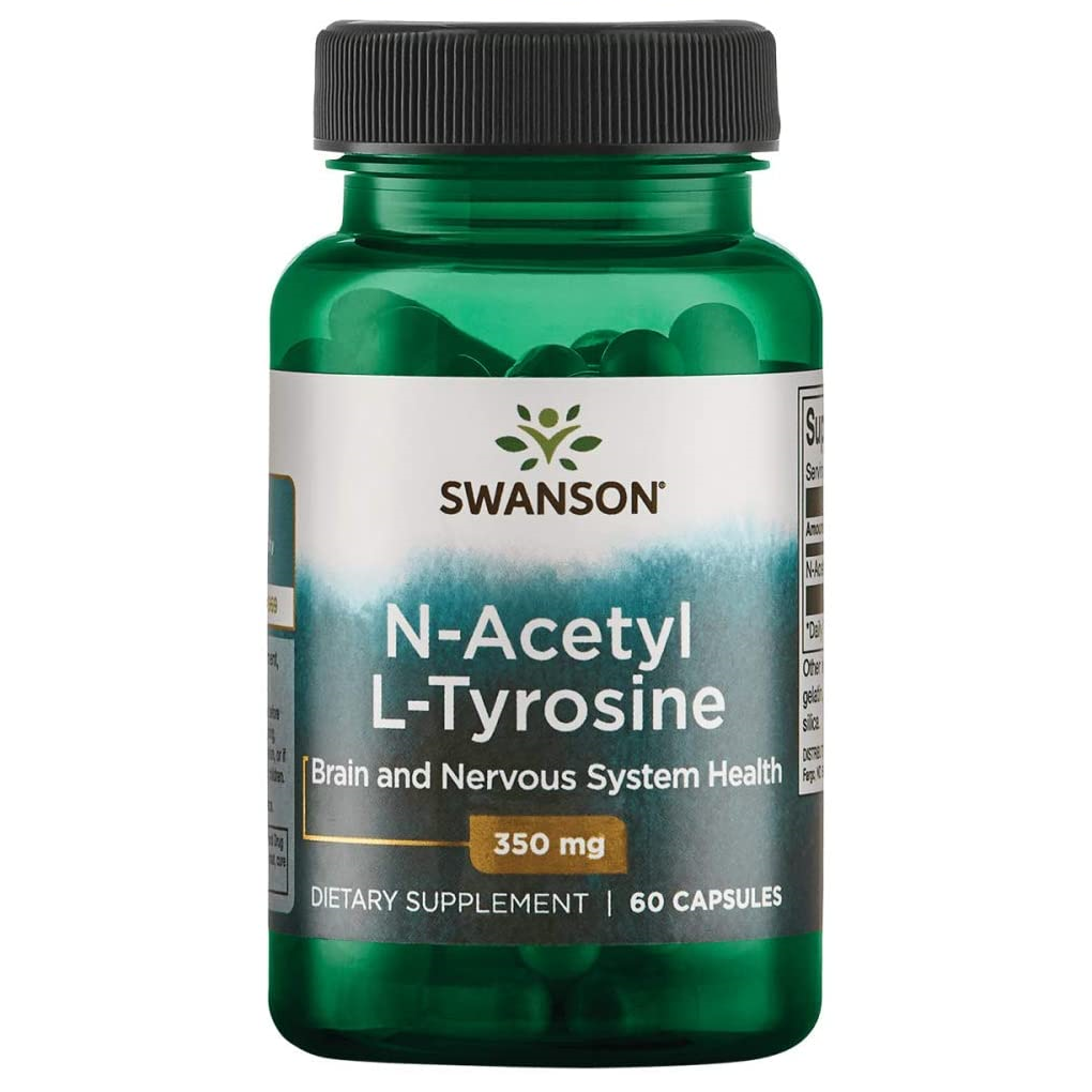 Swanson  Premium  N-Acetyl  L-Tyrosine 350 mg / 60 Capsules