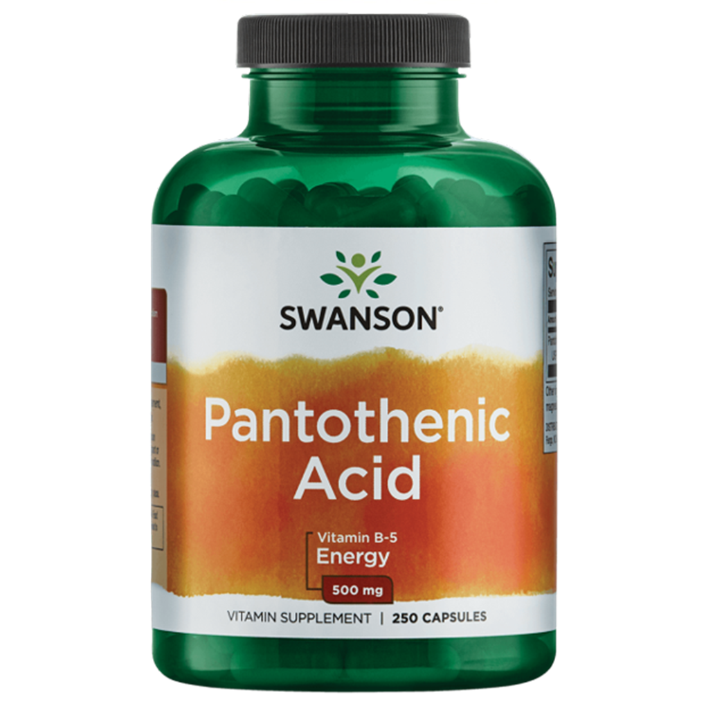 Swanson Premium Pantothenic Acid 500 mg / 250 Capsules
