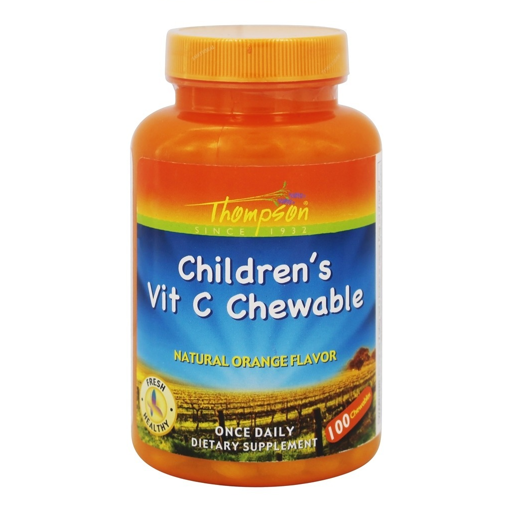 Thompson Children's C Orange - 100 mg /100 Chewables