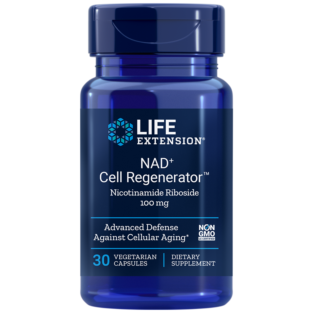 Life Extension NAD+ Cell Regenerator™ Nicotinamide Riboside 100 mg / 30 Vegetarian Capsules