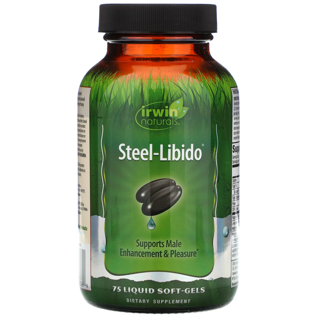 Irwin Naturals® Steel Libido™ For Men / 75 Softgels