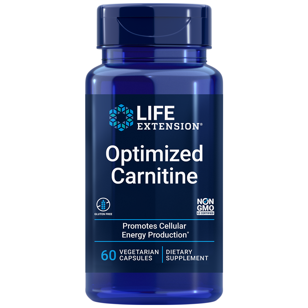Life Extension Optimized Carnitine (Special Form) / 60 Vegetarian Capsules