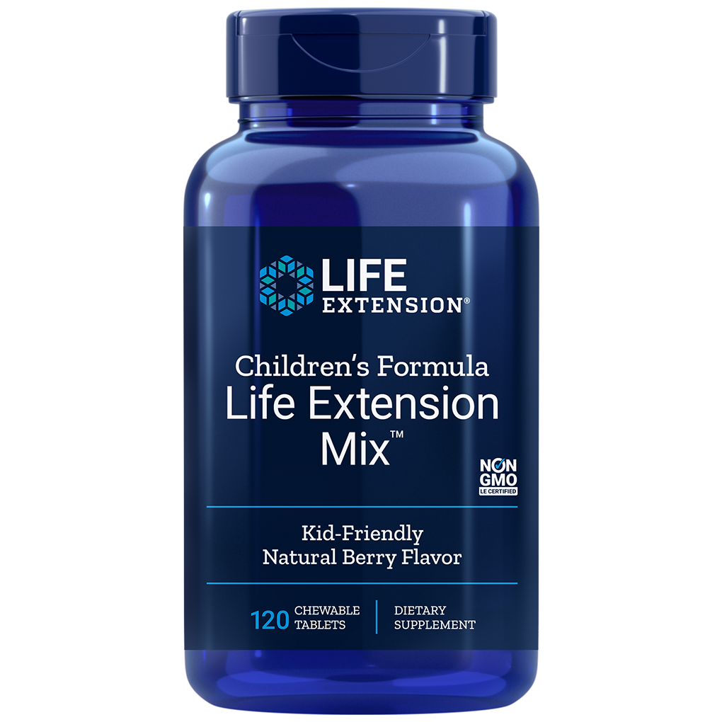 Life Extension Children's Formula Life Extension Mix / 120 chewable Tablets