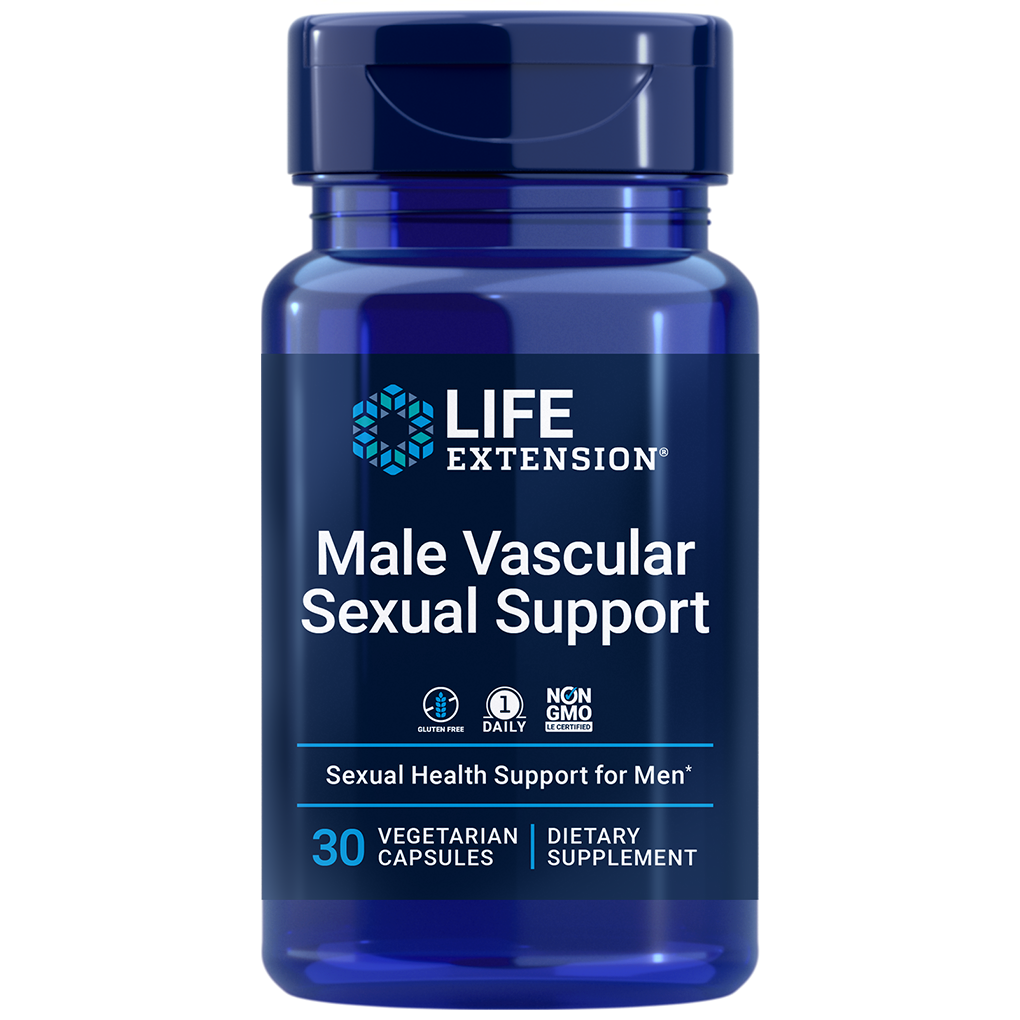 Life Extension Male Vascular Sexual Support / 30 Capsules