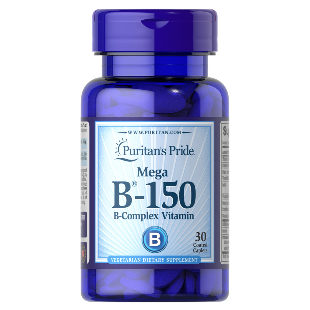 Puritan's Pride Vitamin B-150™ Complex / 30 Caplets