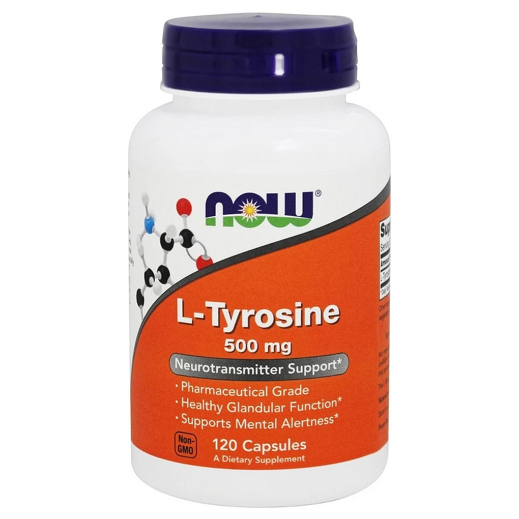 Now Foods  L-Tyrosine 500 mg / 120 Capsules