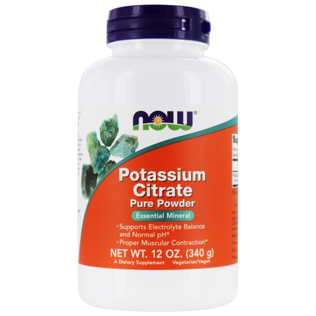 NOW Foods Potassium Citrate Pure Powder /12 oz.