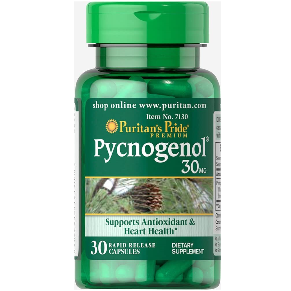 Puritan's Pride  Pycnogenol® 30 mg / 30 capsules