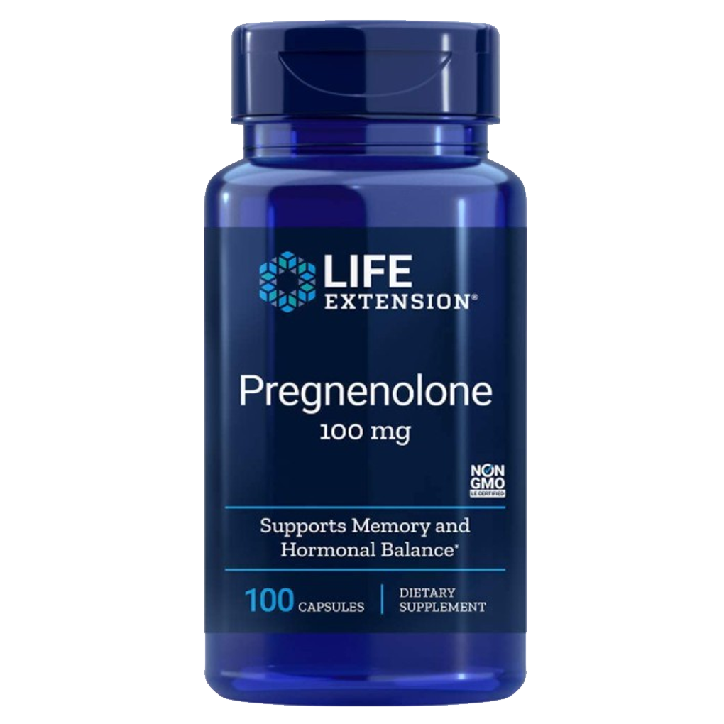Life Extension  Pregnenolone 100 mg / 100 Capsules